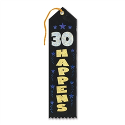 30 Happens Award Ribbon