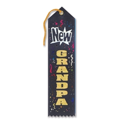 New Grandpa Award Ribbon