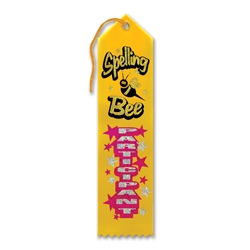 Spelling Bee Participant Award Ribbon