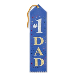 #1 Dad Award Ribbon