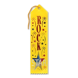 Rock Star Award Ribbon