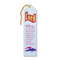 Lord Help Me To Remember Inspirational Ribbon
