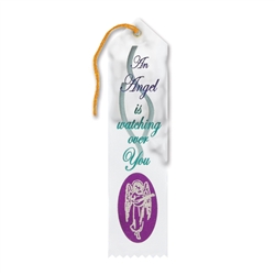 An Angel is Watching Over You Inspirational Ribbon