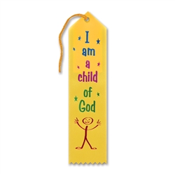 I Am A Child of God Inspirational Ribbon