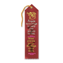 Angels Have Wings Inspirational Ribbon
