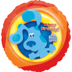 18" Blue's Clues Birthday Foil/Mylar Balloon