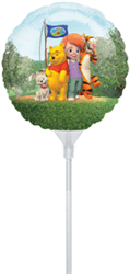 9" My Friends Tigger & Pooh EZ Fill Balloons