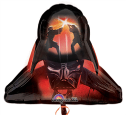 Darth Vader Helmet Foil/Mylar Balloon