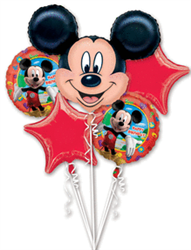 Mickey Mouse Birthday Balloon Bouquet