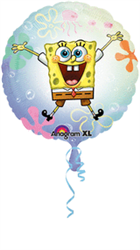 26" Spongebob See-Thru Foil/Mylar Balloon