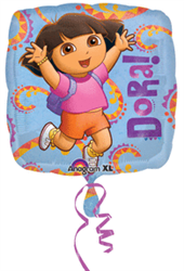 18" Hola Dora Foil/Mylar Balloon