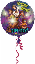 18" Scooby Birthday Foil/Mylar Balloon