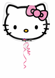 18" Hello Kitty Head Foil/Mylar Balloon