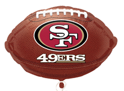 San Francisco 49ers Football Balloon for Sale