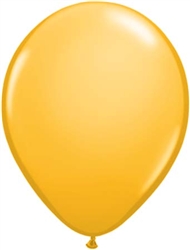 5" Fashion Goldenrod Latex Balloon - 100 Count