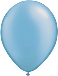 11" Neon Blue Latex Balloons - 100 Count