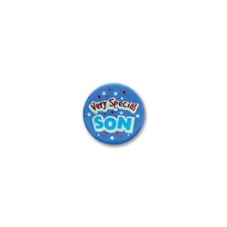 Very Special Son Satin Button