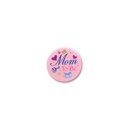 Mom To Be Satin Button