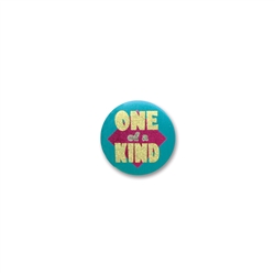 One of a Kind Satin Button