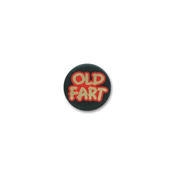 Old Fart Satin Button