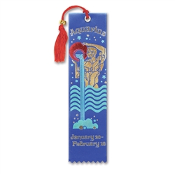 Aquarius Bookmark Ribbon