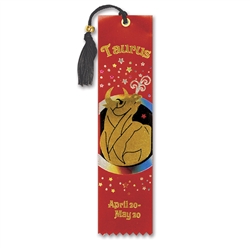 Taurus Bookmark Ribbon