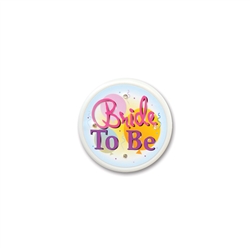 Bride To Be Flashing Button