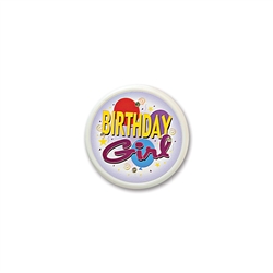 Birthday Girl Flashing Button