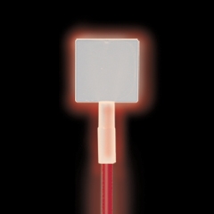 Square Straw/Lightstick Topper