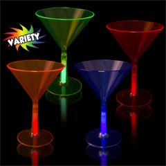 Glowing Martini Glasses for Sale