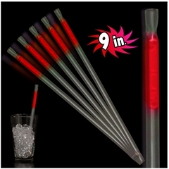 Red Glow Straws for Sale