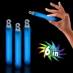 6'' BLUE PREMIUM GLOW STICKS