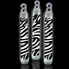 Zebra Glow Sticks for Sale