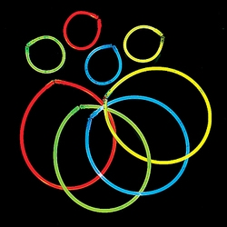 Assorted Glow Necklaces and Bracelets for Sale
