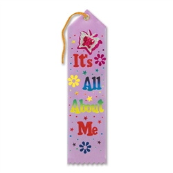 It's All About Me Jeweled Ribbon