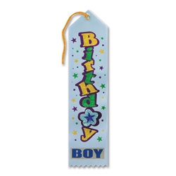 Birthday Boy Jeweled Ribbon