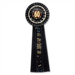 60 It's The Big One Deluxe Rosette