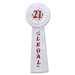 21 & Legal Deluxe Rosette