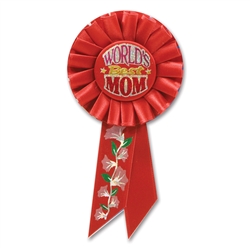 World's Best Mom Rosette