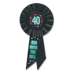 40 & Over-the-Hill Rosette