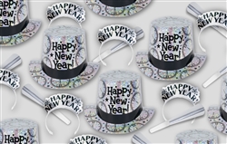 Silver & Black New Year's PRISMATIC PEARL Assortment