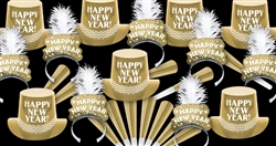 Gold Elegance New Year's Assortment for 100 People