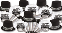 New Year's Eve Party Favors, Hats, Tiaras, Horns, Kits for Sale