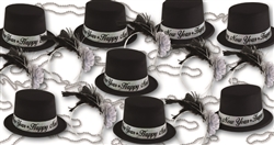 New Year's Eve Party Favors, Hats, Tiaras, Horns, Kits for Sale