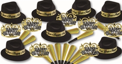 New Year's Eve Party Favors, Hats, Tiaras, Horns, Kits for Sale