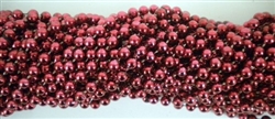 Burgundy Party Beads