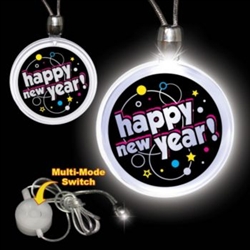 Happy New Year LED Necklace