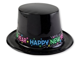 Plastic Neon Hat | New Year's Eve Party Favors