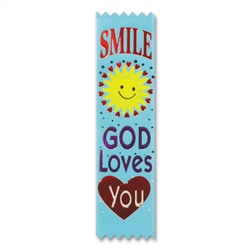 Smile, God Loves You Value Pack Ribbons