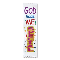 God Made Me Special Value Pack Ribbons